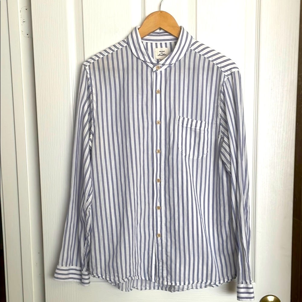 Max n Chester - Blue and White Striped Shirt